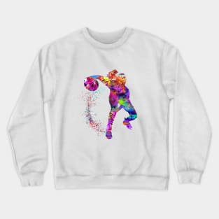 Basketball girl Crewneck Sweatshirt